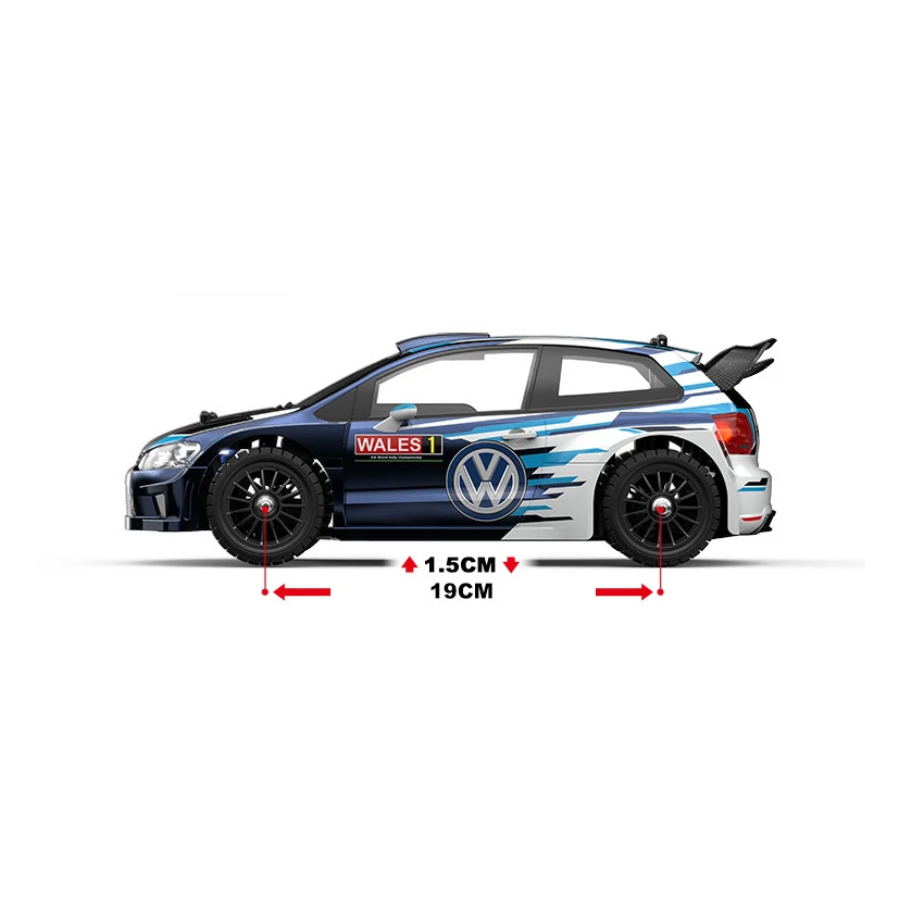 MJX 14304 Hyper Go Volkswagen Polo R WRC RC Car - 1/14 Scale