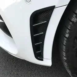 Front Lip Diffuser Spoiler Air Intake Vents Bodykit for Mercedes C Class W205 C205 S205 Facelift AMG-Line 2019+