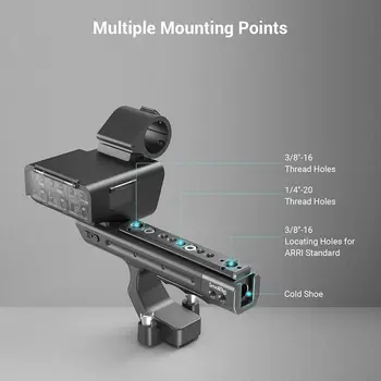 SmallRig FX3 / FX30 XLR Handle Extension Rig for Sony - MD3490 detail image
