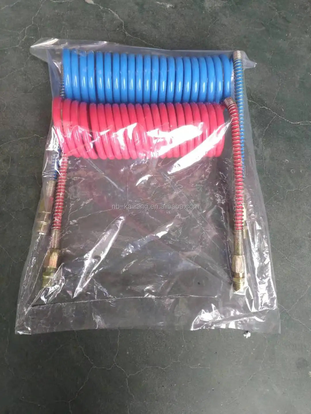 Dot Approved Nylon Truck Trailer Spare Parts Air Hose,Din74324 Air Coil