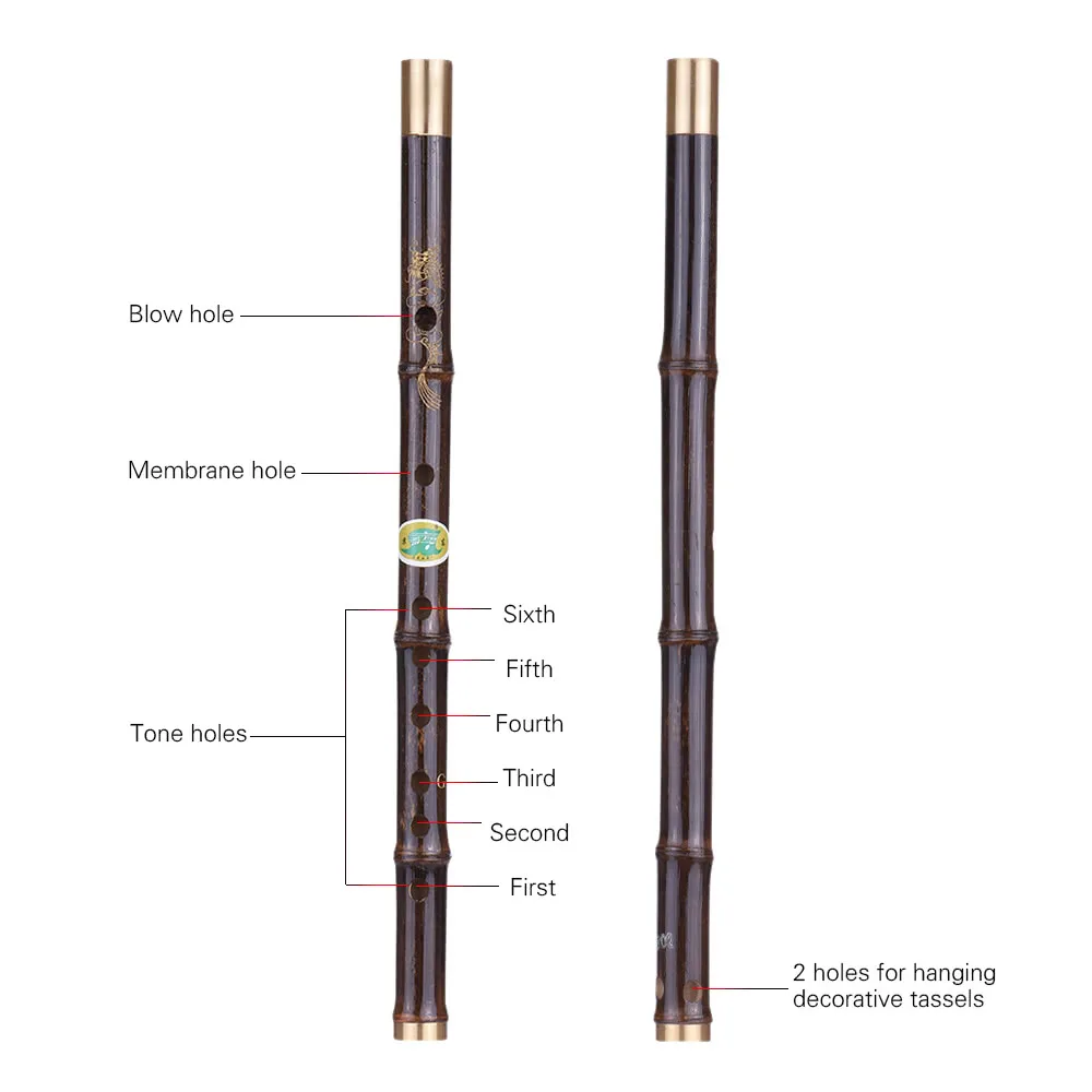 Профессиональная черная бамбуковая лягушка Dizi, традиционный китайский  музыкальный Деревянный инструмент ручной работы, ключ к изучению уровня C|  Alibaba.com