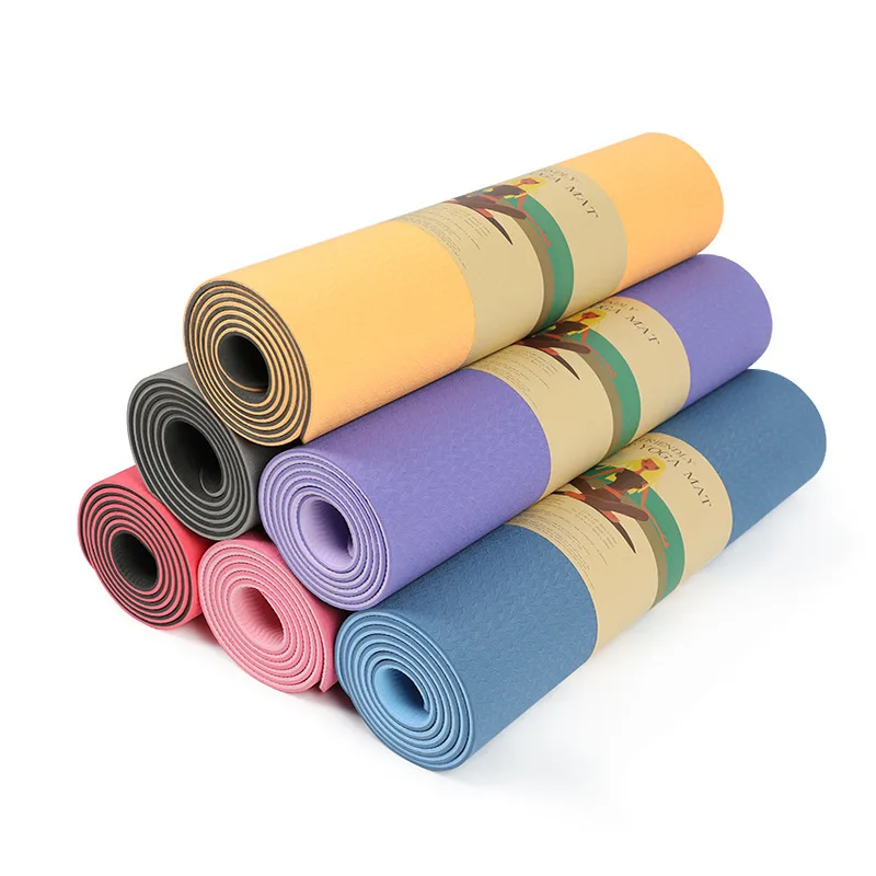 Thick Workout Exercise Gaiam Tpe Yoga Mat Premium Eco Friendly Grip