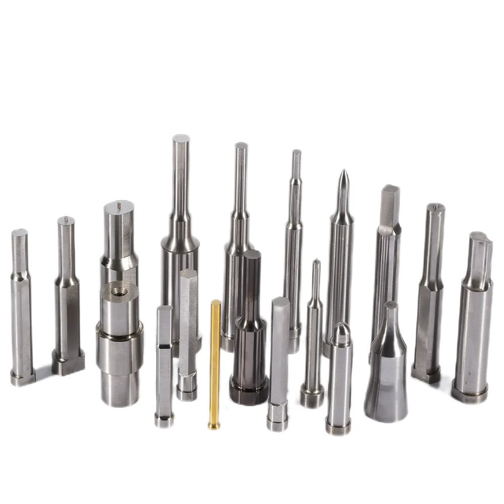 OEM&ODM Kích thước Tiêu chuẩn Búa đục Pin Gốm Tungsten Carbide Punch Mold Dies