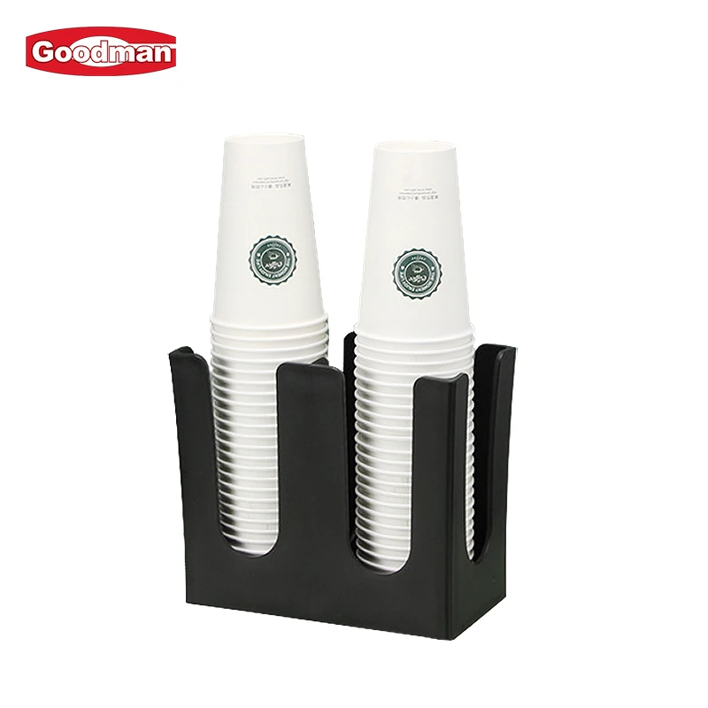 Restaurant Drink Self-Service Plastic Coffee Station Organizer Bar Countertop Paper Cup and Lid Dispenser Holder supplier