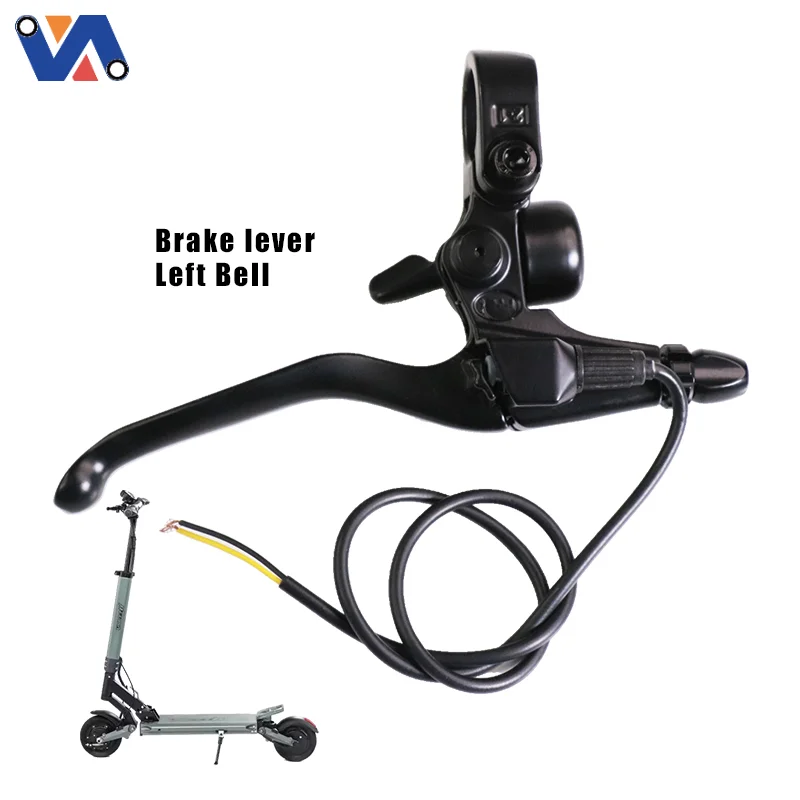 New Image Original V-sett 8/8+ Scooter Brakes Lever Left with Bell for Electric Scooter Parts Accessories Brake Lever Replace