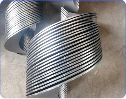 Sectional Helical Spiral Auger Blade Screw Flight Hydraulic detail photo BOBO Machine sectional helical spiral auger blade screw flight hydraulic shown in a detail photo for this news article