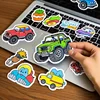 Custom die cut sticker example C