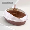 (Couleur café classique) Petite litière pour chat Diamond