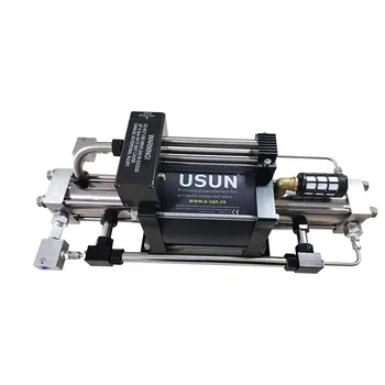 Free Shipping USUN Model:GBD40-OL 200-300 Bar Output Double Acting Oxygen Gas Filling Booster Pump for Deep Diving Application