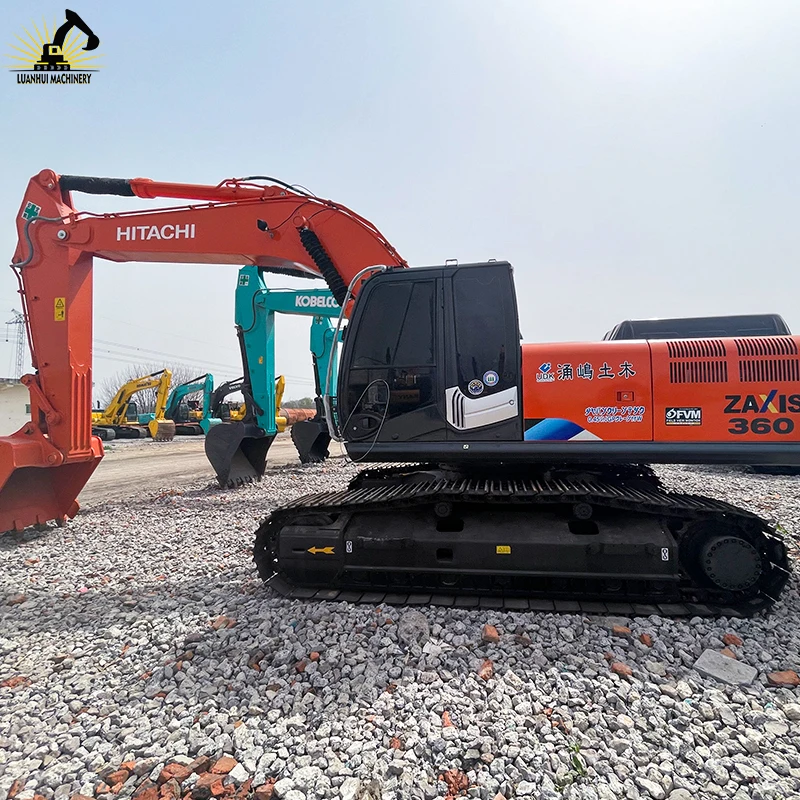 Heavy Duty Construction Machinery Bulk Order Support 18000 Hours Durability Used Hitachi ZX360-3 Excavator 34200-34300kg - Image 6