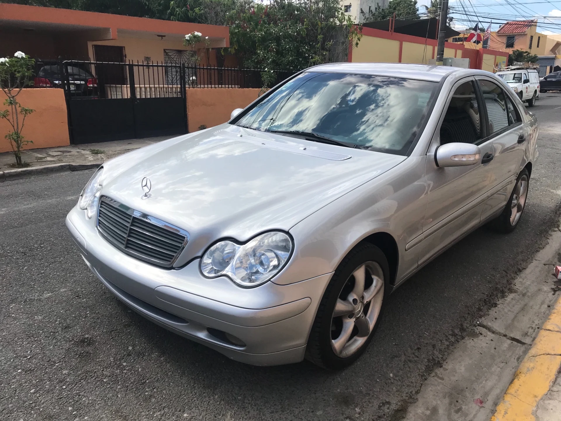 W203 Spoiler,Gloss Black / Hydrograph Rear Trunk Spoiler For Mercedes ...