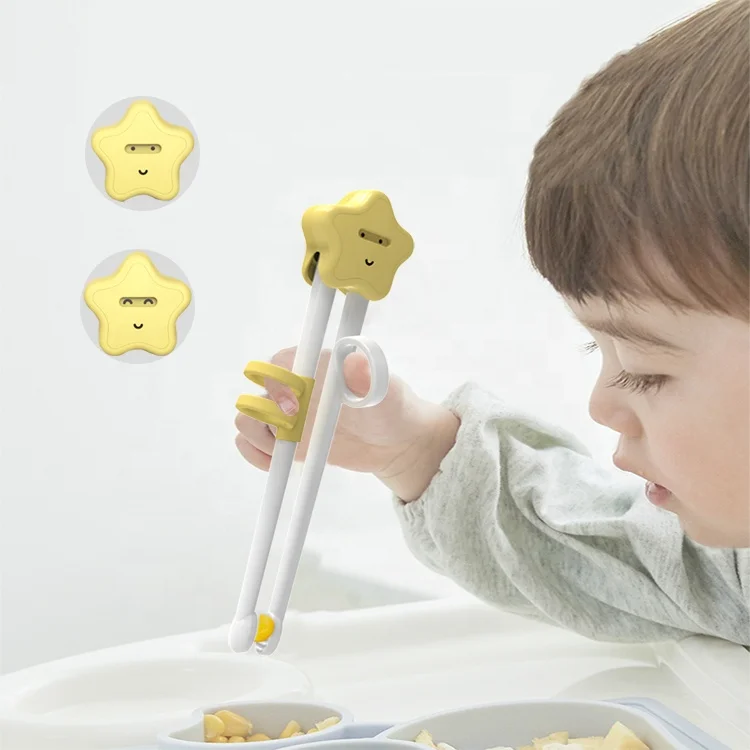 Экологически чистые силиконовые Детские Обучающие Мультяшные Многоразовые путешествия детские палочки для еды Тренировочный Набор