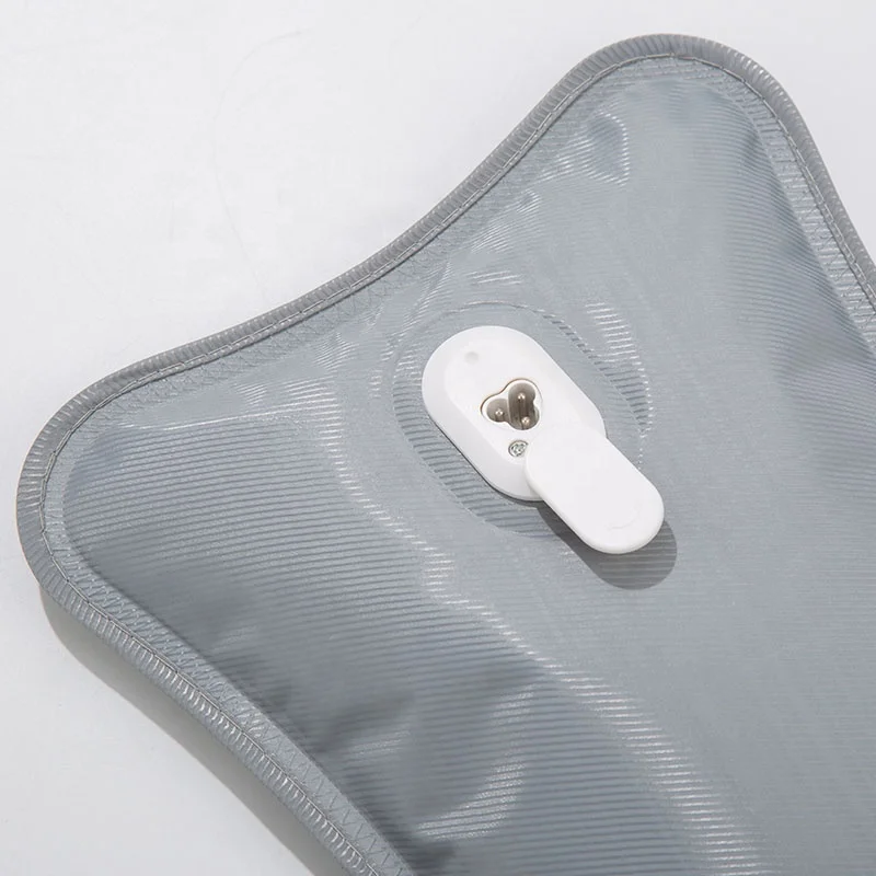 CE ROHS BSCI UKCA KC PSE RCM Manufacture Mercerized Embroider Thermal Therapy Electric Hot Water Bag for Pain Relief