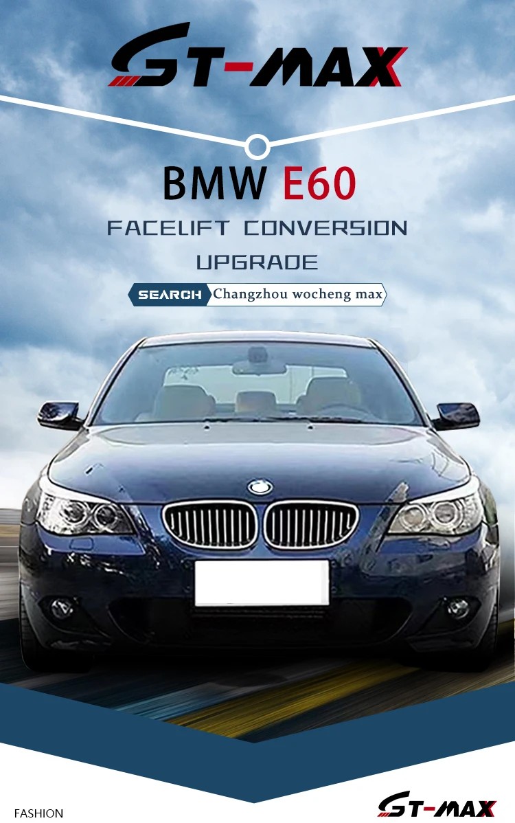 The Factory E60 Body Kit For Bmw E60 Modified Mtech Upgrade Mt Front