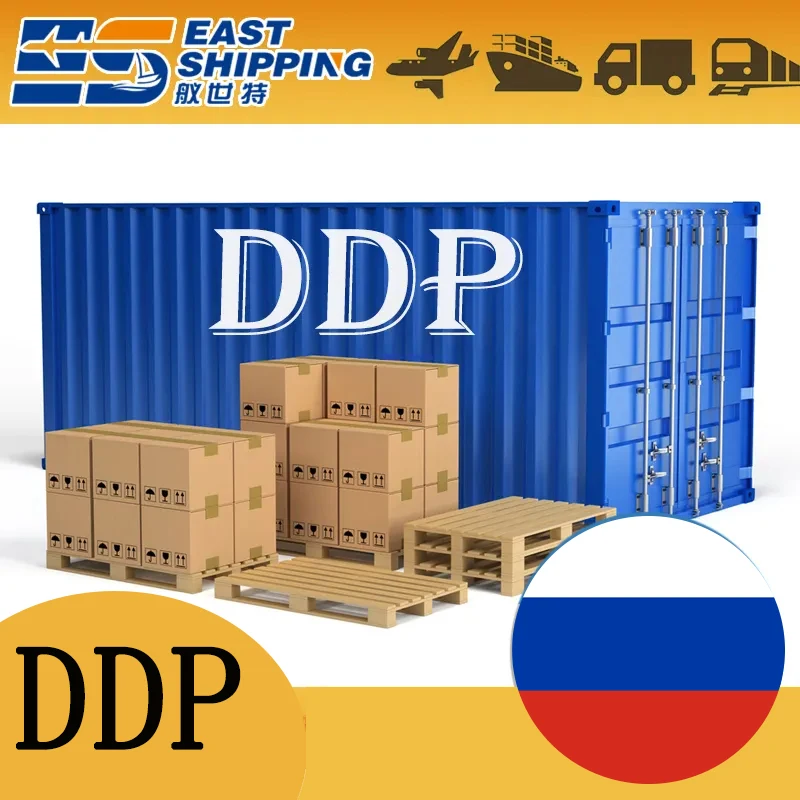 East Cheapest Chinese Shanghai Freight Forwarder shipping Agent Russia DDP Door To Door Shipping Freight China To Russia