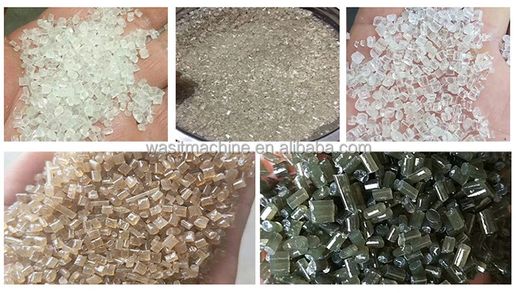150-350kg/hour Automatic Waste Plastic Making Machine Plastic Pellet Recycle Granulator