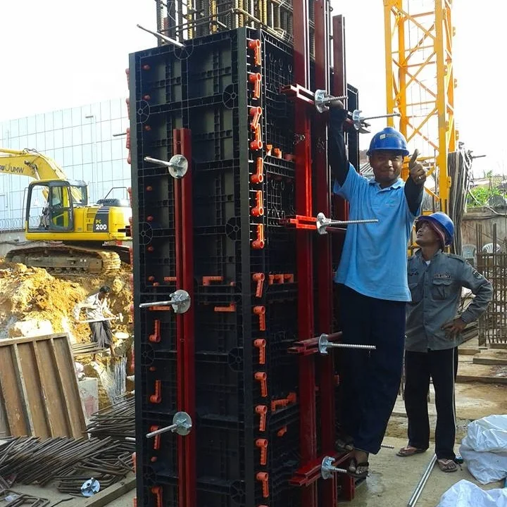 ABS Plastic Shuttering Plates Formwork for Concrete Slab / Pillar / Wall Concrete Floors