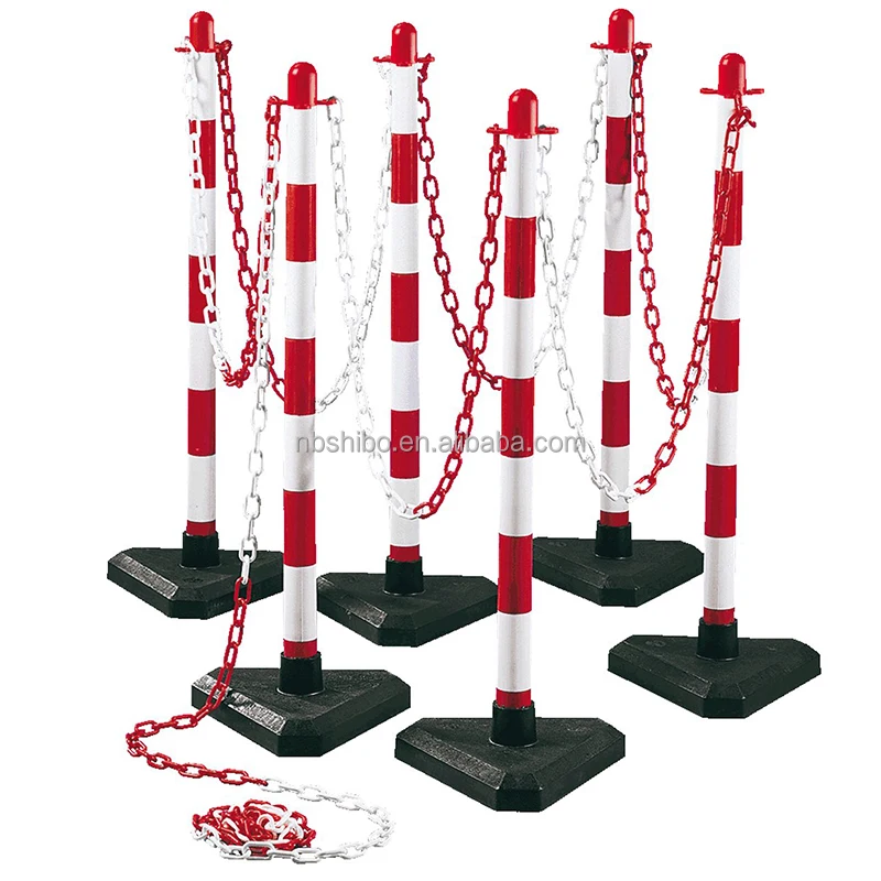 Держатель ультрафиолетового цвета красный белый держатель цепи пластиковая цепь соединительная крюк мобильные стойки для забора с цепью помещений