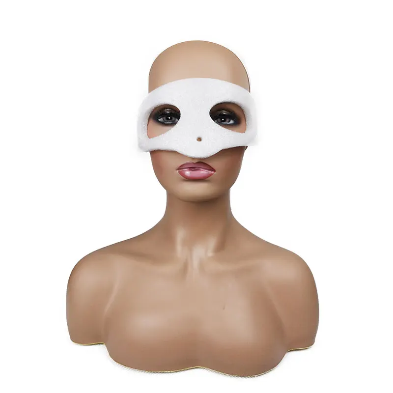 Realistic Female Mannequin Head With Shoulders African American Makeup ...