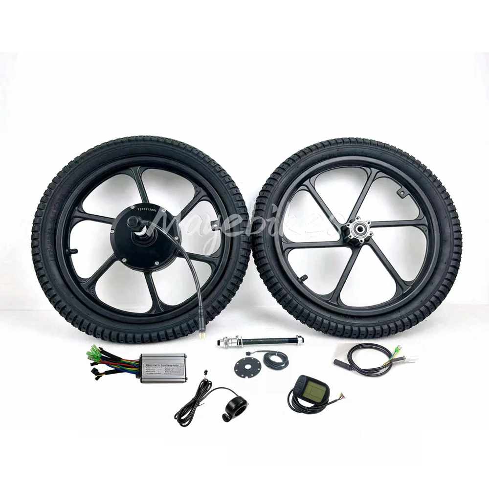 28 Pollici Kit Conversione Bici Elettrica 28 Electric Bike Kit