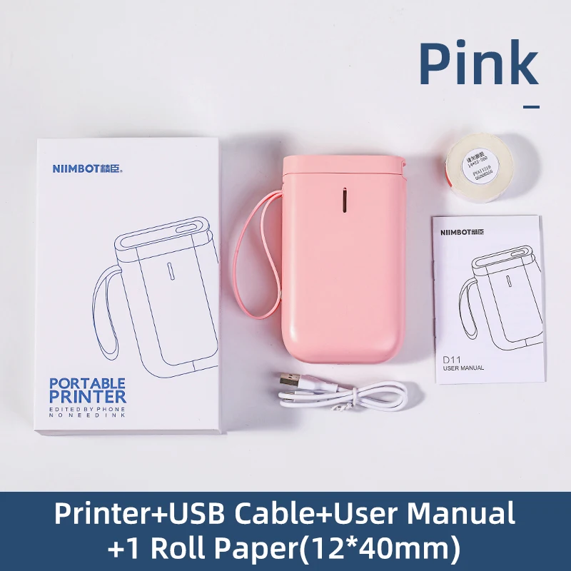 Bluetooth 4.2 Impresora portátil Teléfono Impresora fotográfica Pocket Mini  Sticker Impresora térmica USB Micro comprar a buen precio — entrega  gratuita, reseñas reales con fotos — Joom