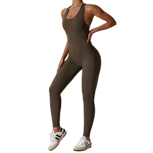 Women's Fast-Drying Breathable Yoga Pants for High-Intensity Training Dance Fitness Integration Sports Bodysuits & Jumpsuits