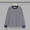 Blue and white stripes