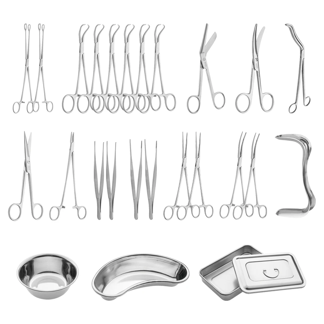 Class I Nonactive 25pcs Normal Delivery Set Medical Basic Surgical