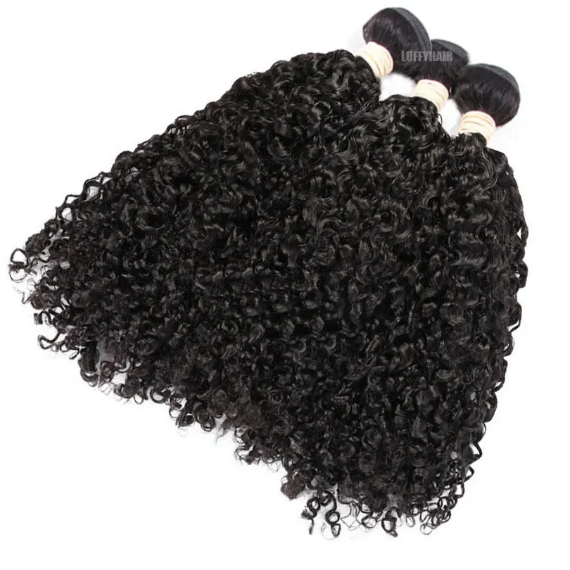 10A Brasiliano Capelli Bundles Sassy Ricci Capelli Umani Tessitura All'ingrosso Estensioni Donne_voghion.com