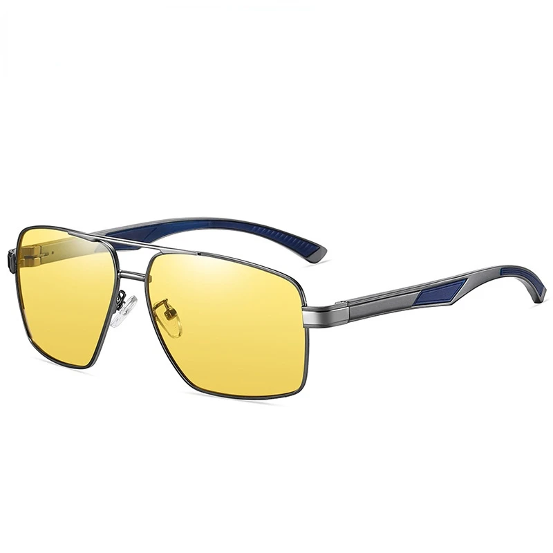 Shop Fashion Polarized Sunglasses Men Driving Glasses Double Color