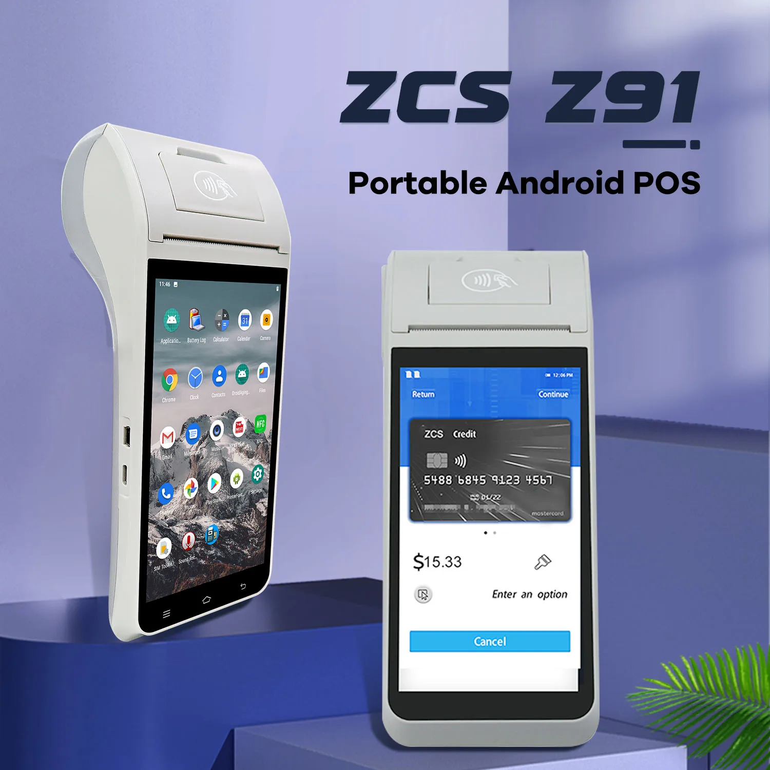 GMS Certified Android 11 Mobile Android Pos Device Terminal for Nfc