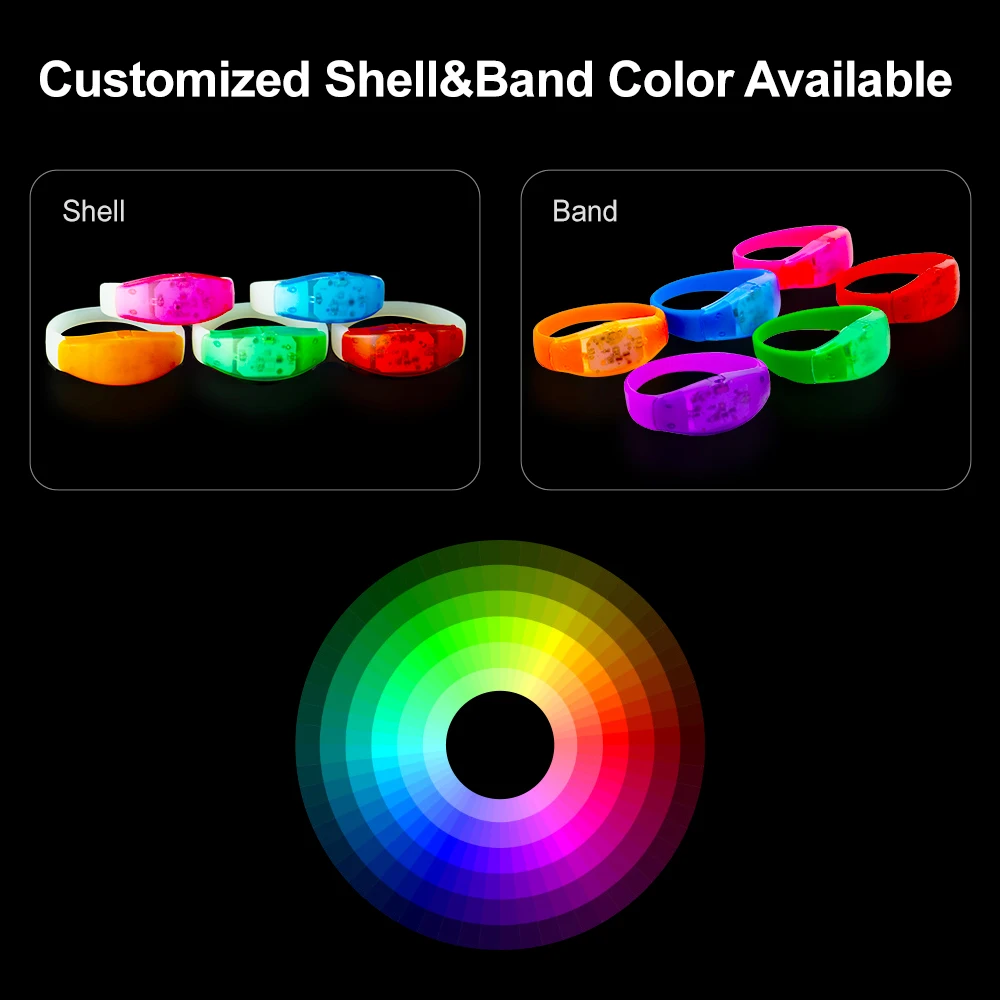 Light Up Bracelet Festival Concert Party Wedding Dmx Wristbands