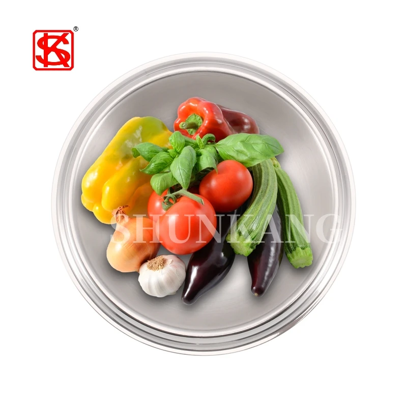 Kitchen Pots Multiple Sizes Food Grade 18/8 Stainless Steel Soup Stock Pot Rice Cooker Cooking