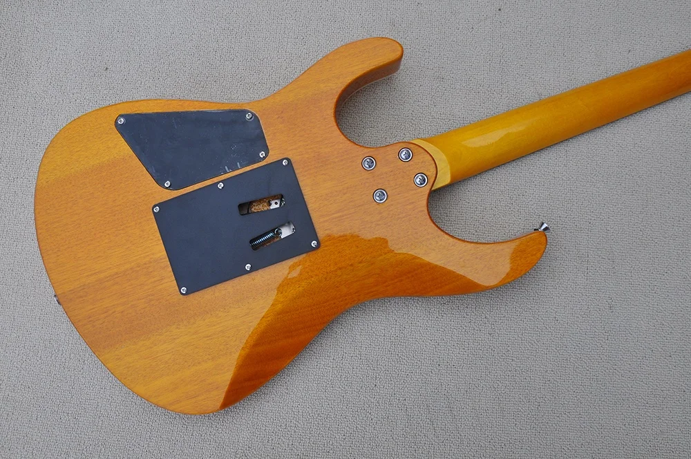 Flyoung 6 Strings Electric Guitar Cheap Price Guitar Quilted Maple Veneer