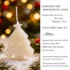 Tree Scented Candle-White