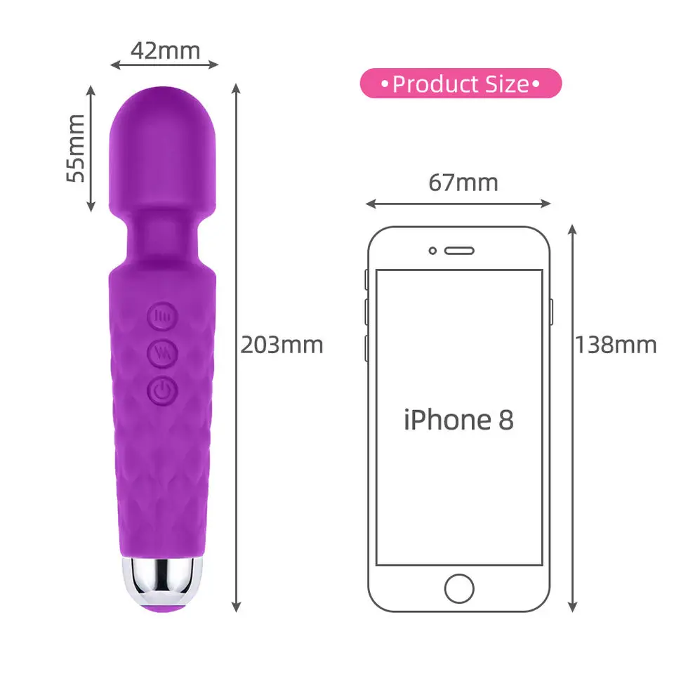 Amazon Adult Toys Electric Handheld AV Wand Massager Dildo Vibrator 20 Mode Sex Toys Women 20 Pattern Amazon Adult Toys Electric Handheld AV Wand Massager Dildo Vibrator 20 Mode Sex Toys Women 20 Pattern