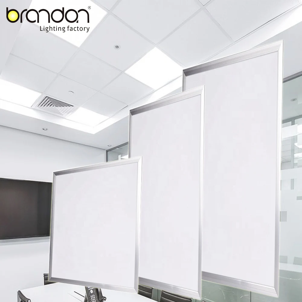 
60x60 600x600 120x30 36 Вт потолочная поверхность Светодиодная панель тонкая квадратная рамка плоская подсветка светодиодная панель 
