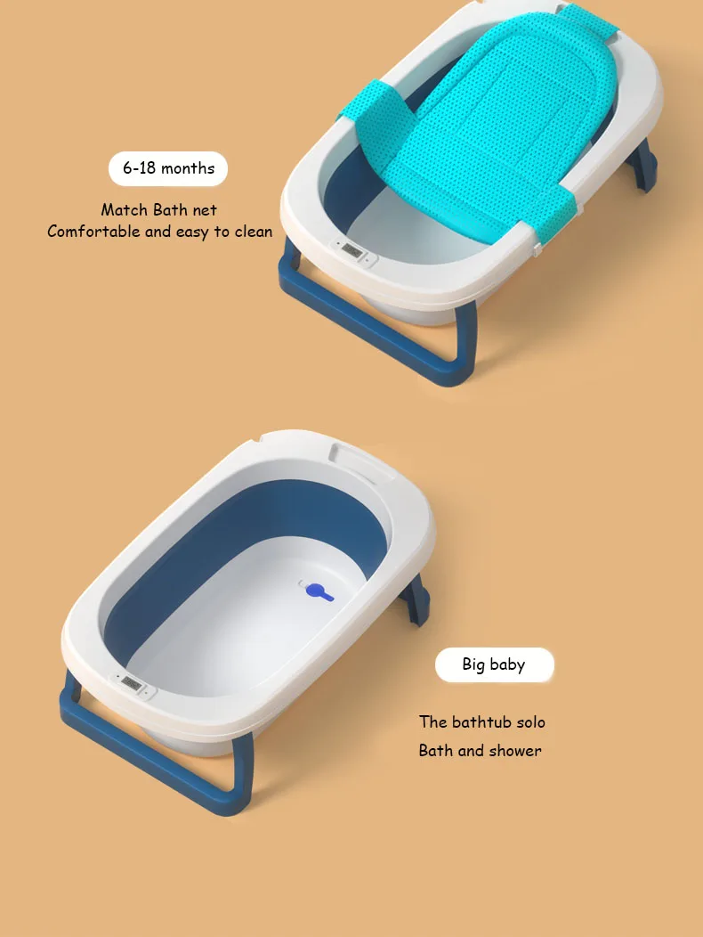 Baby Bath Tub Foldable Baby Bath Set Plastic Tub New Born Baby Bath Tub