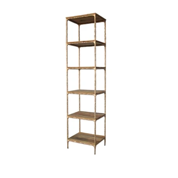 Wrought Iron Frame Shelf Five-layer Storage Rack - Buy Forged Iron ...