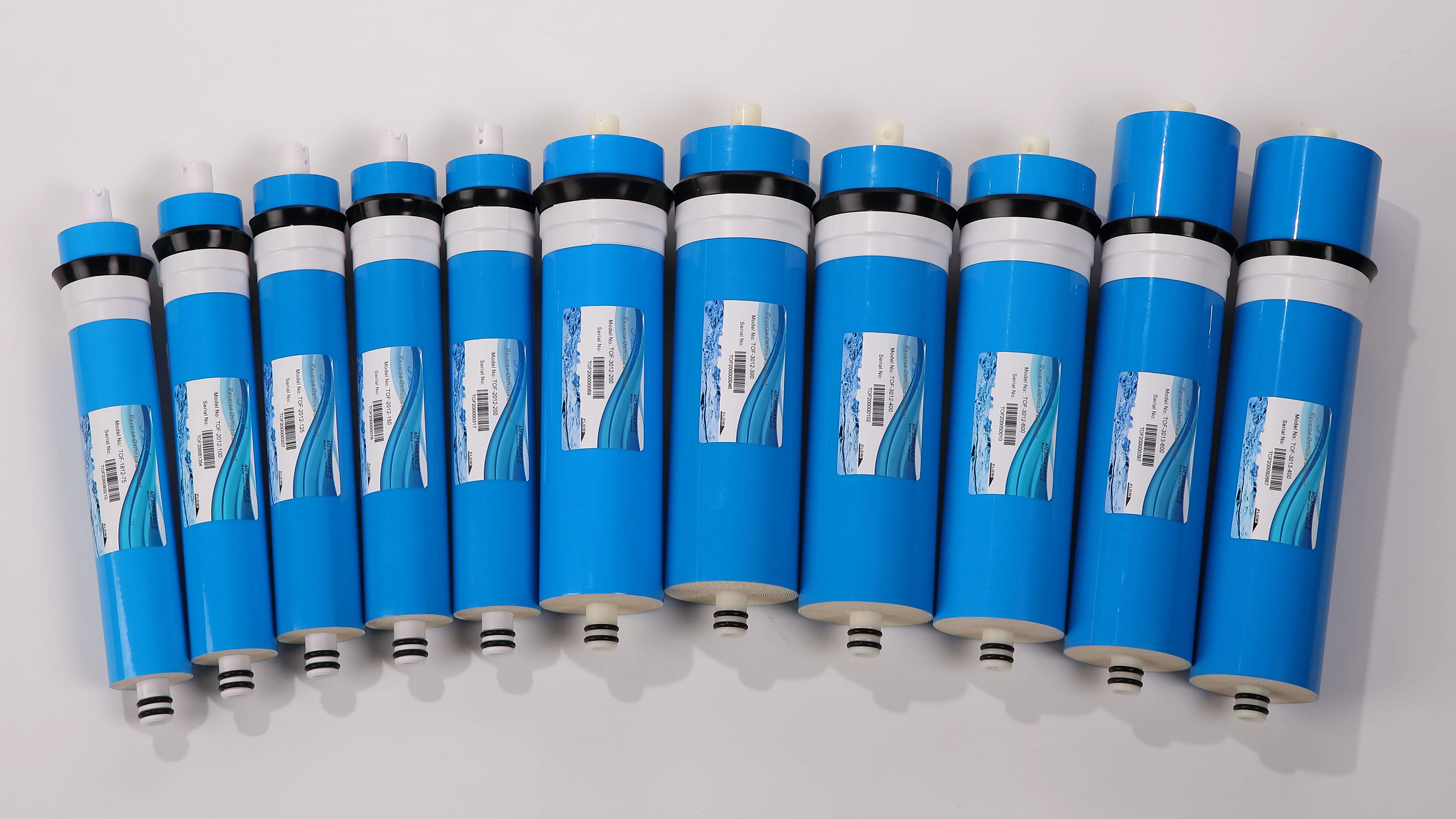 Residential Reverse Osmosis Membrane 65psi Pressure For Water Treatment System