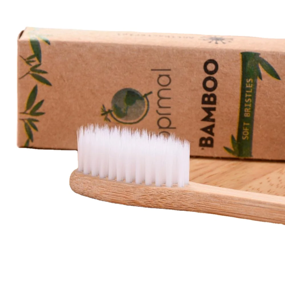 Private Label Environmental Ecofriendly Bamboo Natural Toothbrush ...