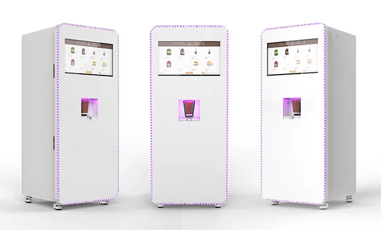 Popular Protein Shake Vending Machine Automatic Touch Screen Gym Cold Mixed Drink Coffee Vending Machine