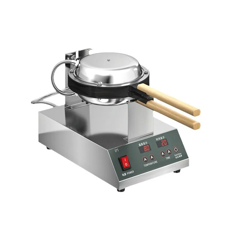 TEBAK Restaurant Kitchen Equipment 110V 220V Commercial Bubble Waffle Egg Machine Egg Waffle Maker