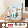 Seven-compartment pen holder - Pear blossom white