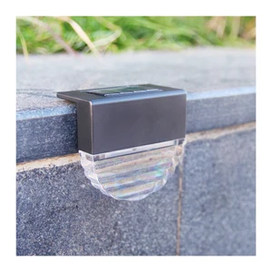 Vertak Smart Stair Solar Step Lights Outdoor Recessed Staircase Lamp With Motion Sensor