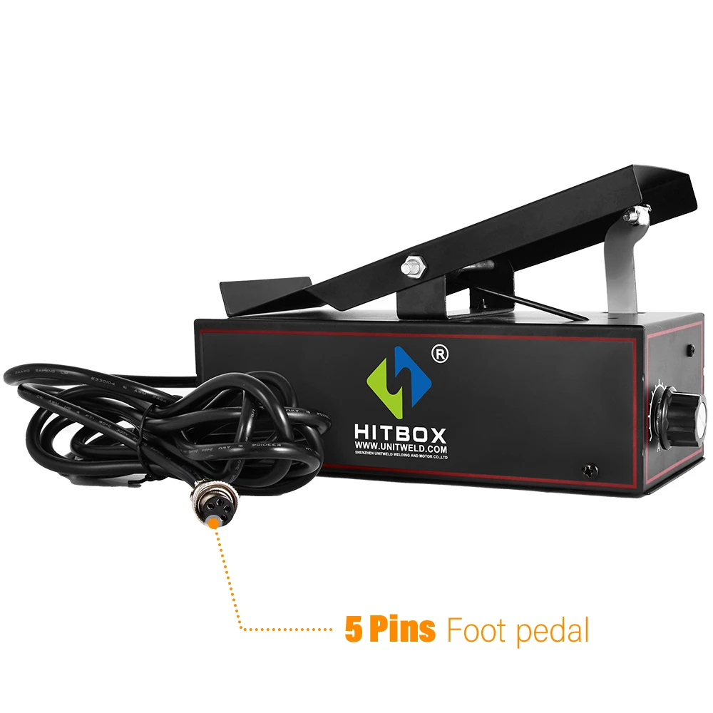 Hitbox Hbt2000pro Pulse Welder Use Foot Pedal Po0000158 Adjust Control ...