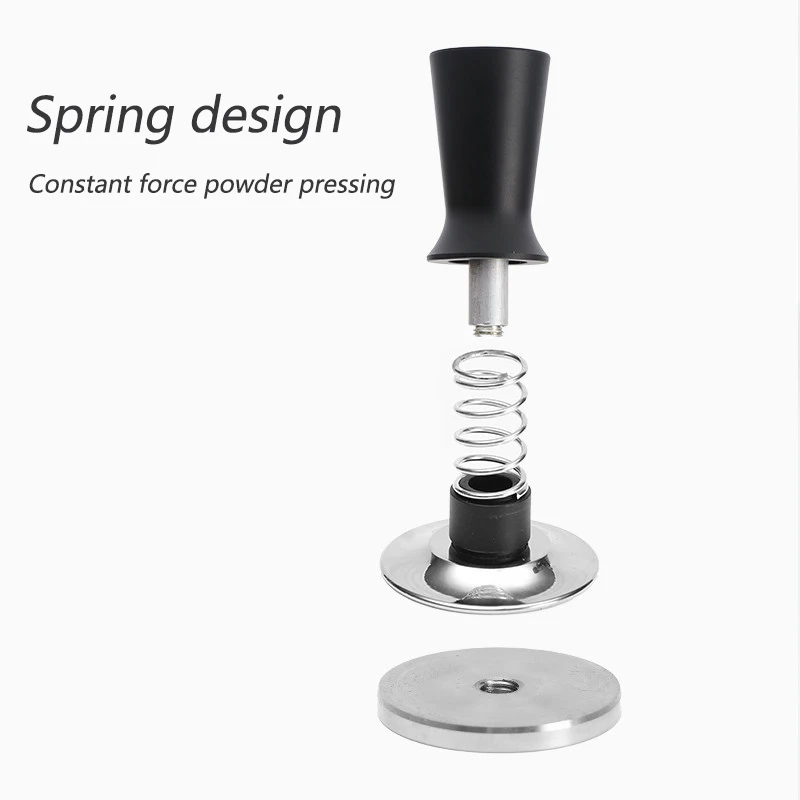 Adjustable Const Pressure Tamper Automatic Impact Coffee Tamper Coffee Tea Espresso Supplies Coffee Tampers
