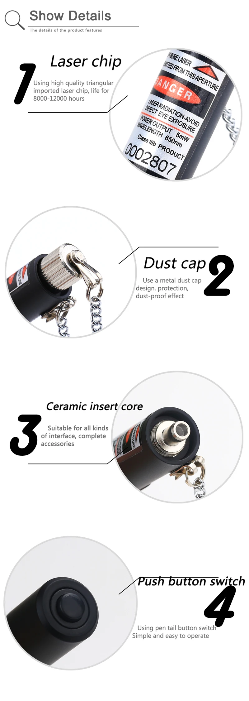 Red Light Pigtail Jumper Failure 10km Through Fiber Optic Red Light