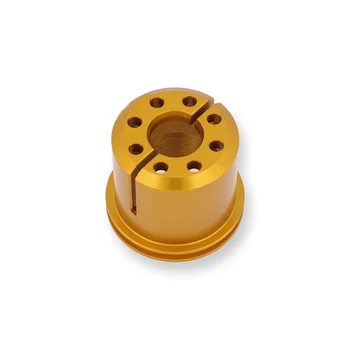 Oem Cnc Turning Milling Machined Service Motorcycle Accessories Aluminum Alloy Anodized Top Yoke Ring Nut