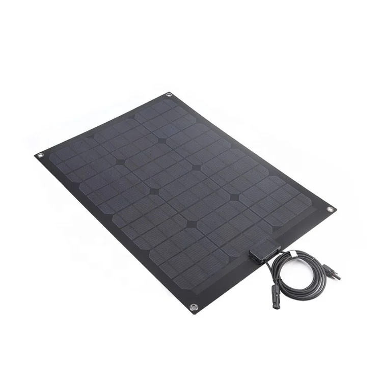 Высококачественная оксидная алюминиевая фоновая пленка Flex 70 Вт черная моно солнечная панель для дома полный